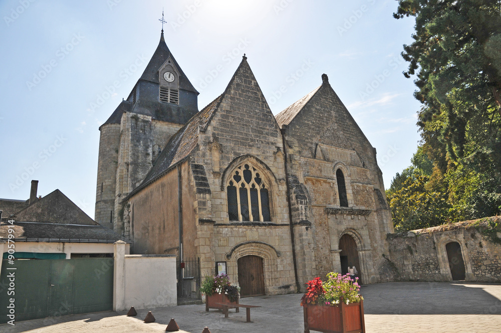 Fototapeta premium La chiesa di Azay le Rideau - Loira, Francia