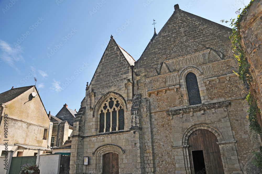 La chiesa di Azay le Rideau - Loira, Francia