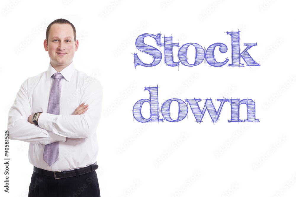 Stock down Stock down