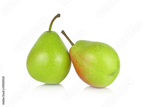 Pear isolated on white background