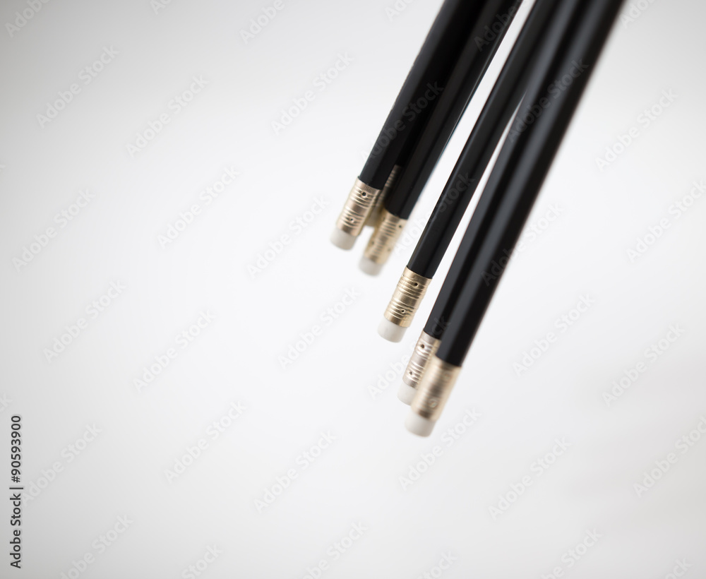 Black pencil shaft number seven rods Black pencil shaft number seven rods