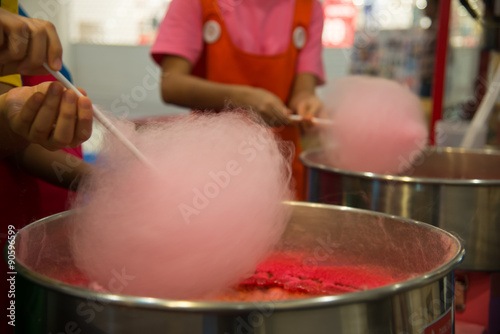 Candy floss machine