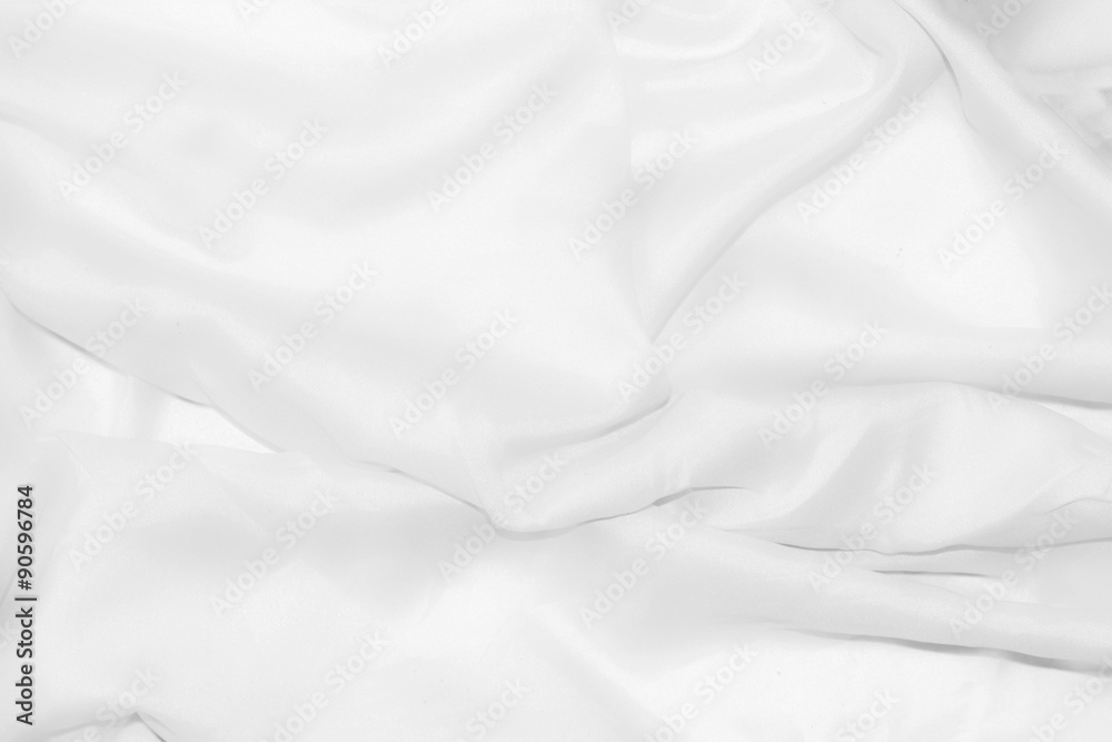 White cloth background abstract with soft waves. White cloth background abstract with soft waves.