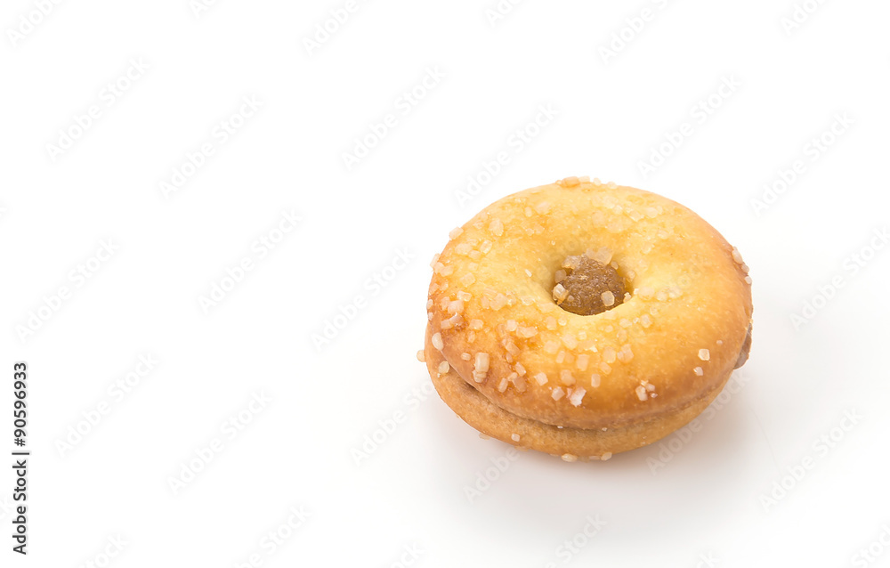 coconut biscuit with pineapple jam coconut biscuit with pineapple jam