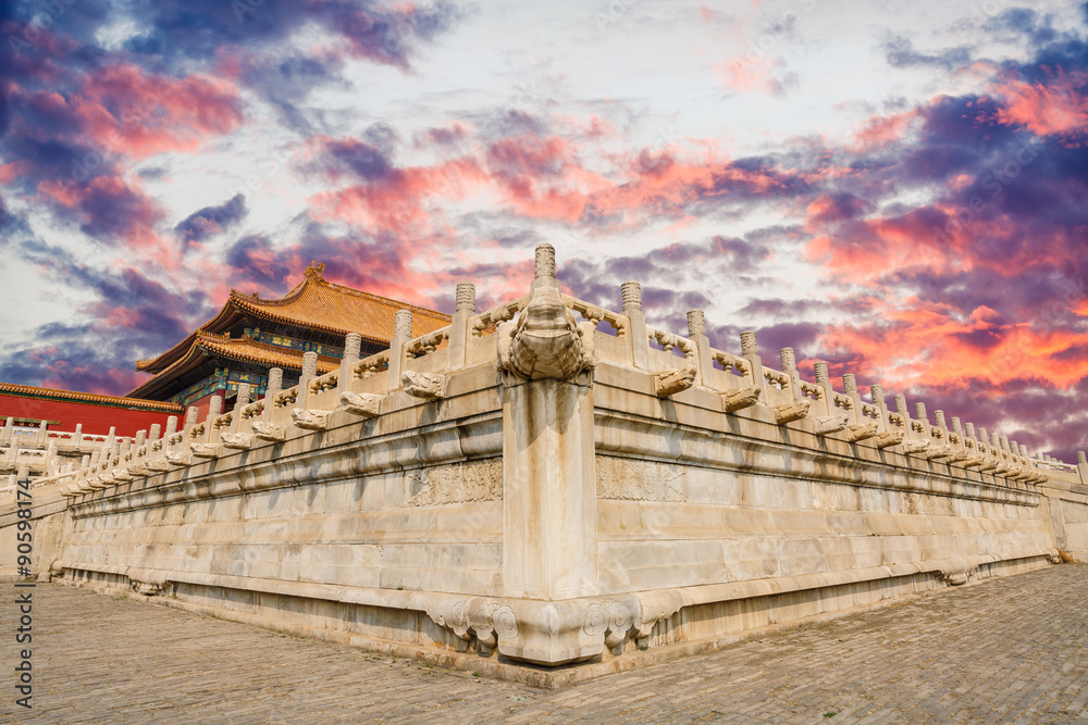 Obraz premium The Forbidden City of Beijing, China