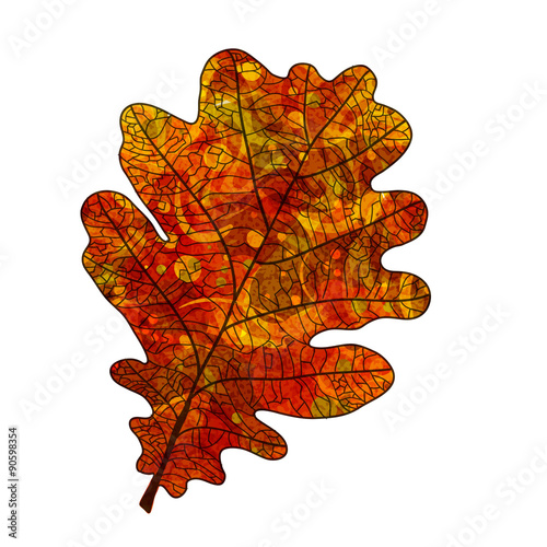 leaf oak