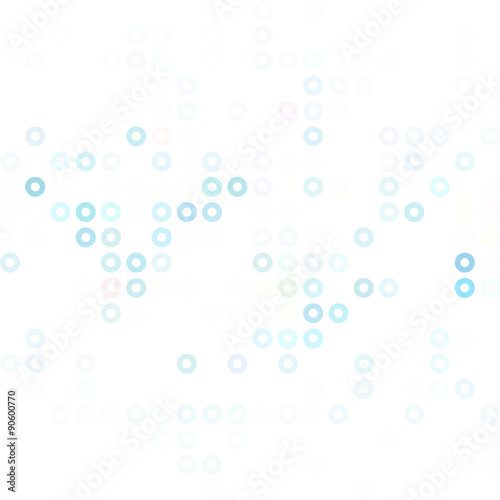 Blue Donuts Background, Creative Design Templates