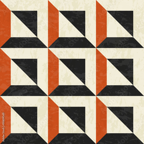 veined abstract geometric pattern, textured seamless vector illustration