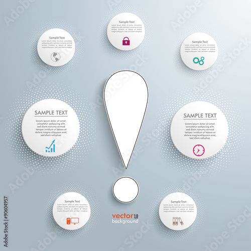 Answer 7 Circles Infographic