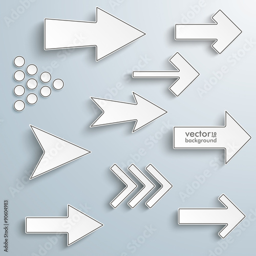 Arrows With Shadows Set