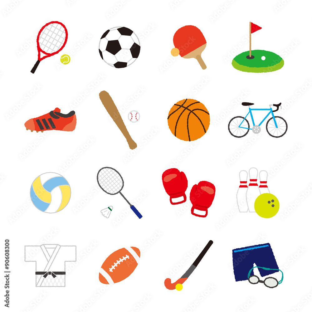 スポーツ アイコン Stock イラスト Adobe Stock