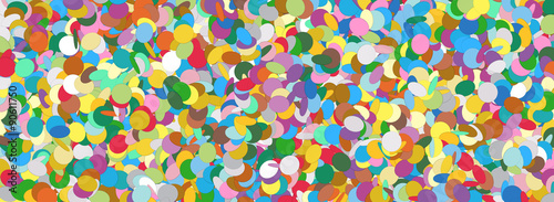 Confetti Panorama Background Template Texture - Textur, Hintergrund, Vorlage, viele Farben
