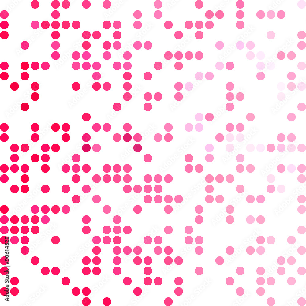 Pink Random Dots Background, Creative Design Templates
