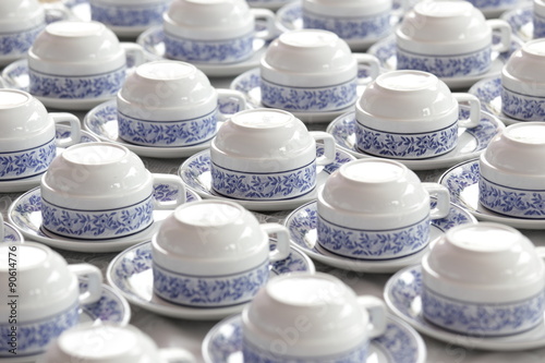 Foto group of invert cups