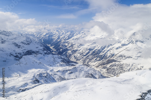 Ausblick auf das Tal von Gressoney © ARochau