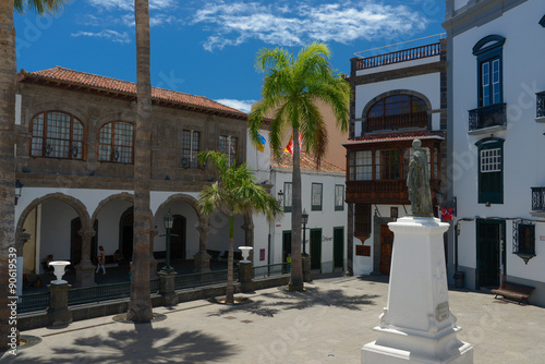 Plaza de España de Santa Cruz de La Palma (Islas Canarias).