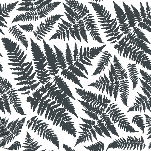 Autumn forest seamless pattern