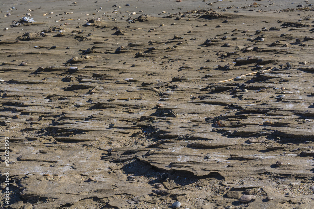 Cover saltpetre and eroded by water and wind Beach Cover saltpetre and eroded by water and wind Beach