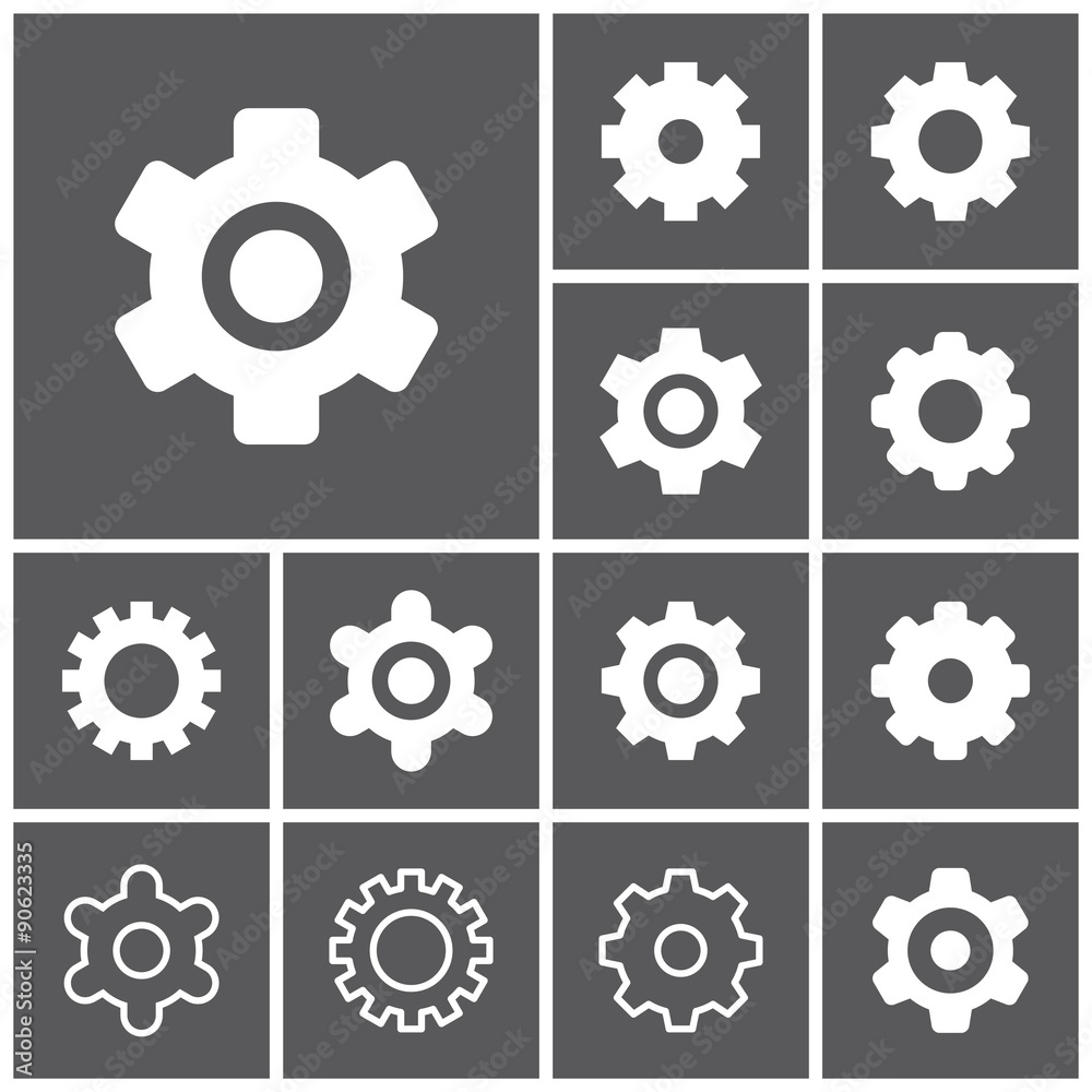 Settings icons Settings icons