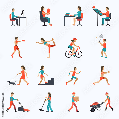 Physical Activity Icons
