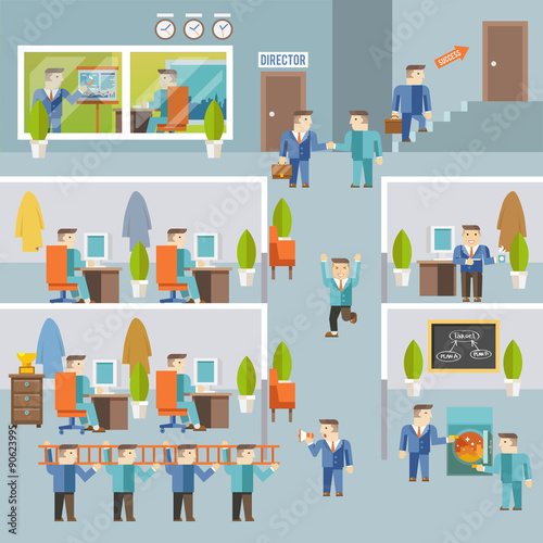 Businessman Working Concept