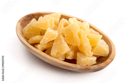 Getrocknete Ananas