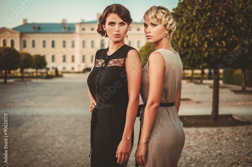 Young ladies in a beautiful alley © Nejron Photo