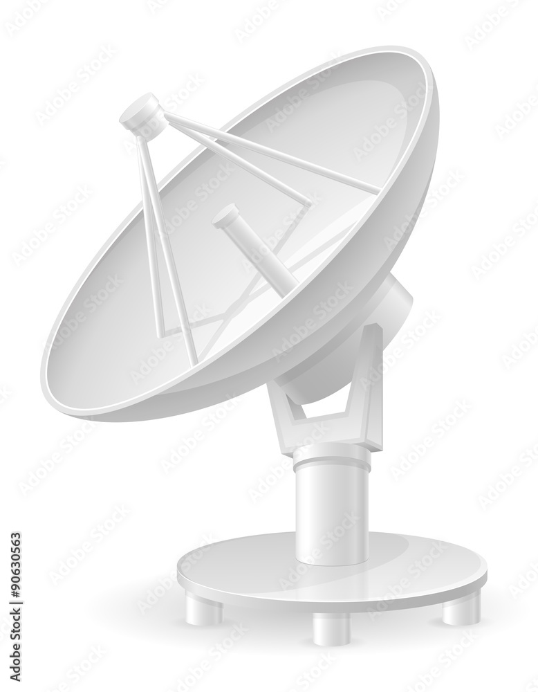 satellite dish vector illustration satellite dish vector illustration