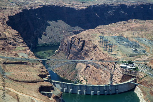 Aerial Photo, Lake Powell, Utah and Arizona