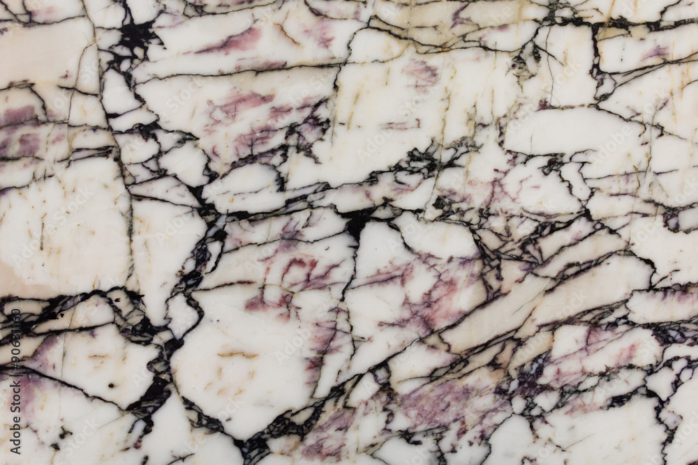 Naklejka premium Closeup texture with marble pattern as a background.