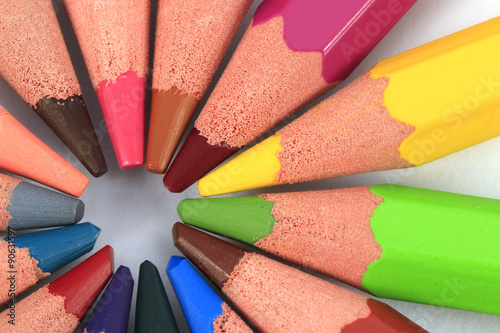 Fotografia, Obraz crayons , colors , crayons , draw, multicolors