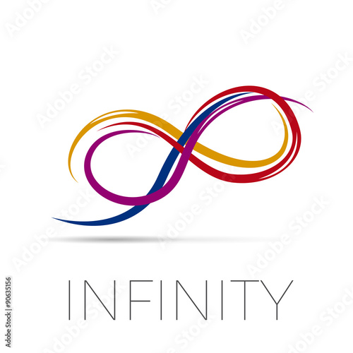 Vector sign infinity