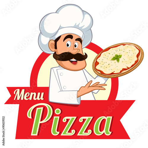 Menú pizza