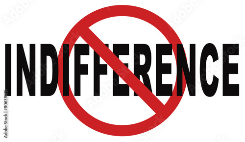 Obraz na plátně stop indifference