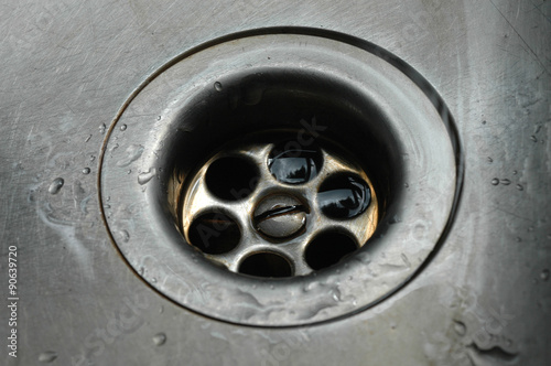 Plug Hole in Kitchen Sink