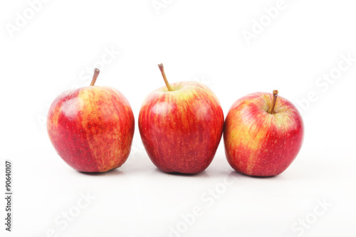 Apple Isolated on a white background.