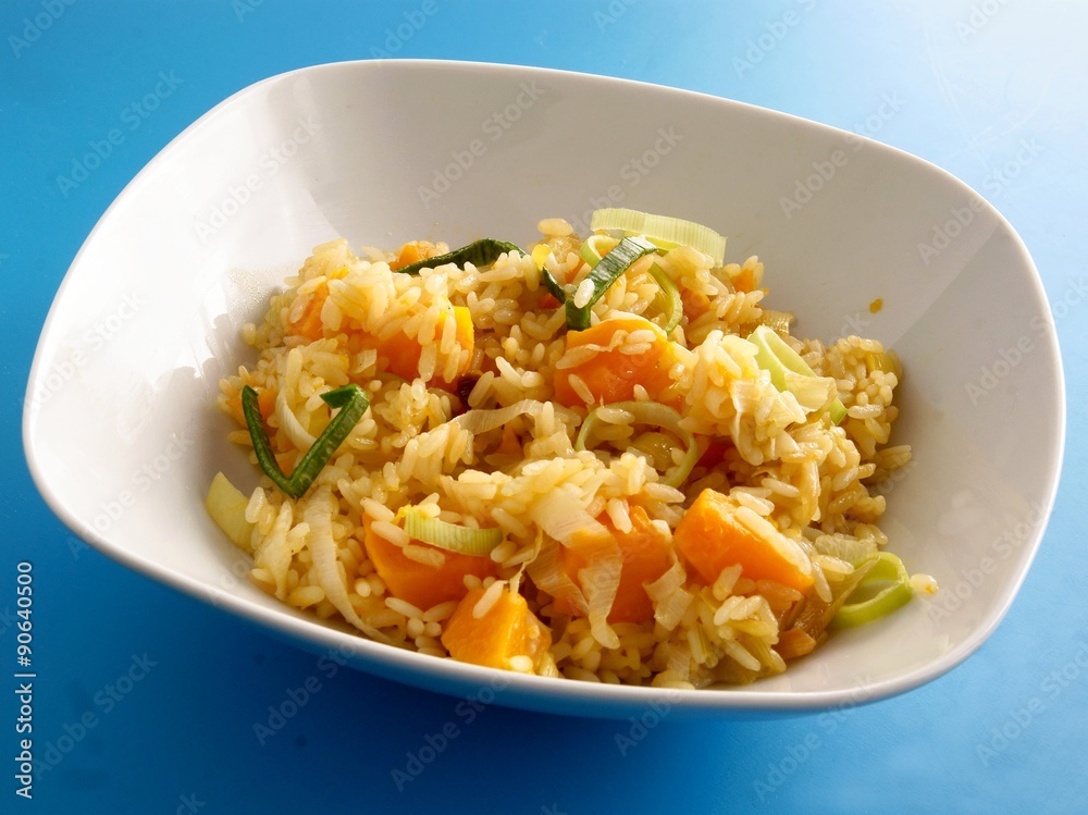 rice with vegetables and pumpkin as tasty rizotto meal rice with vegetables and pumpkin as tasty rizotto meal