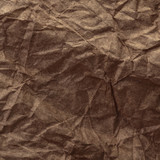 Texture of crumpled paper - Natural recycled paper background
