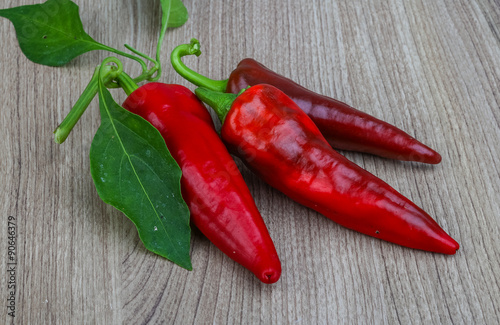 Red peppers