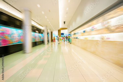 Perfume store blurred background © unclepodger