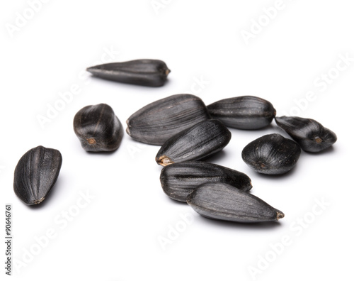 Wallpaper Mural Sunflower seeds  isolated on white background close up Torontodigital.ca