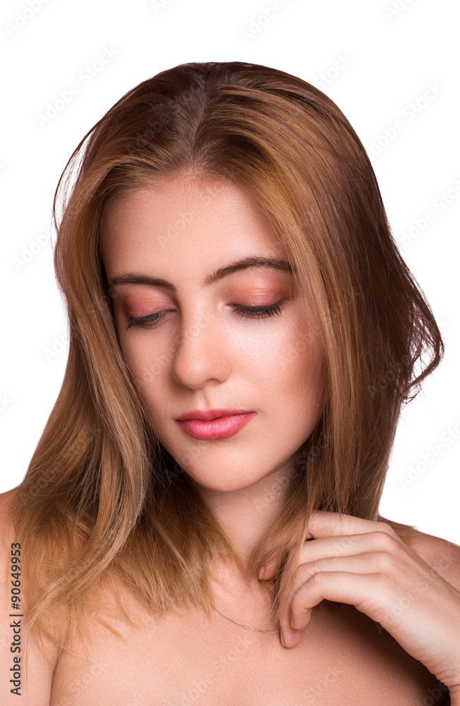 beautiful sexy woman .portret. face. natural beautiful sexy woman .portret. face. natural