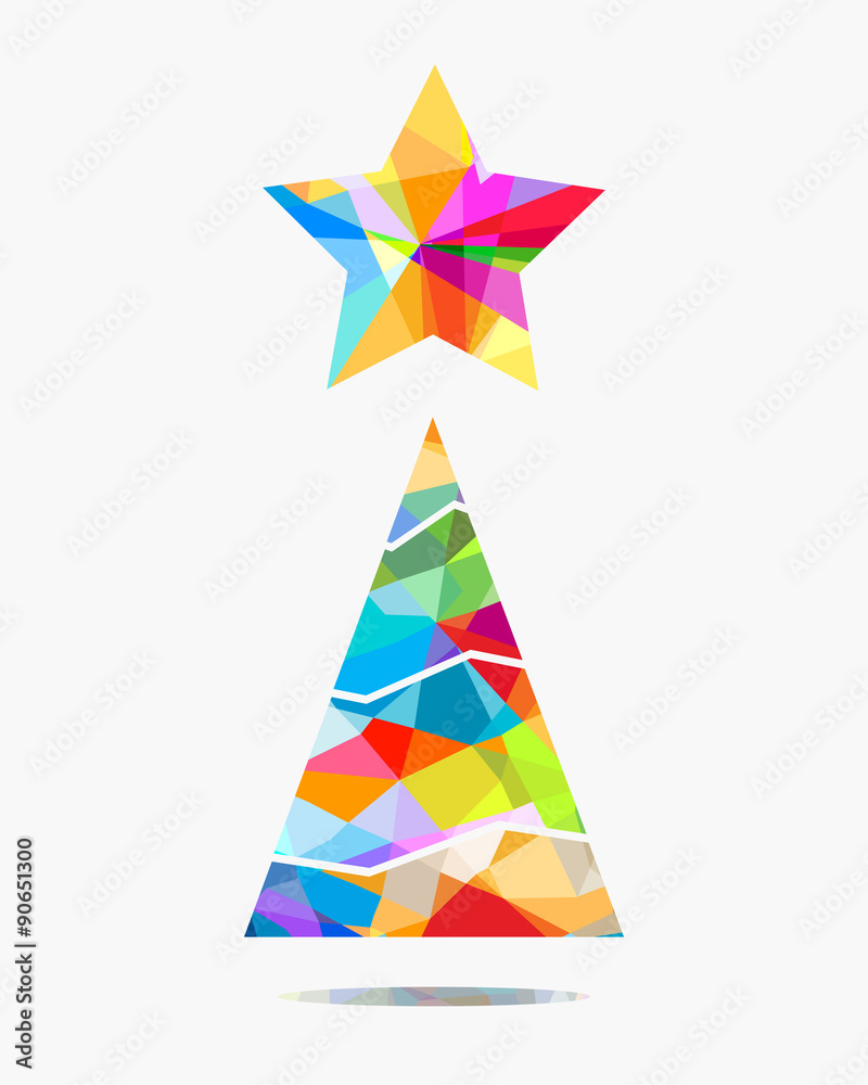 christmas tree triangular design christmas tree triangular design
