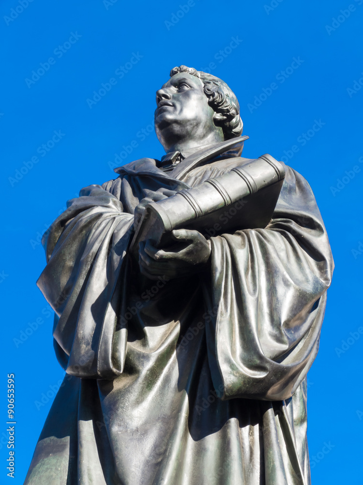 Obraz premium Dresden Luther-Denkmal