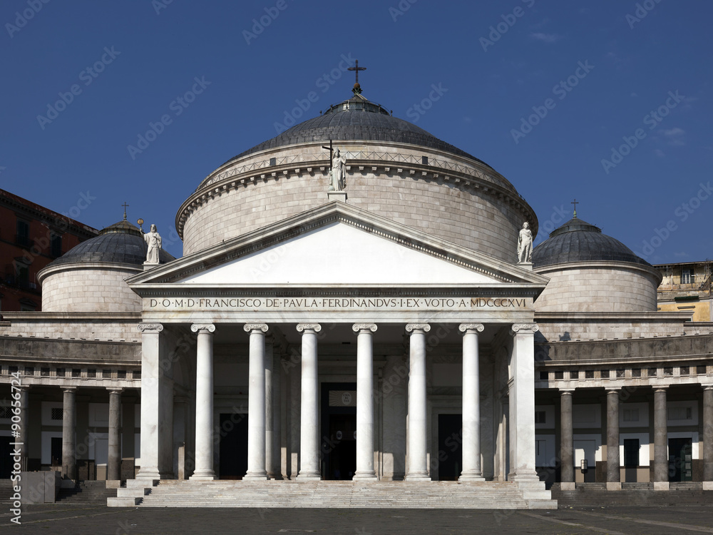 Church of San Francesco di Paola in Naples, Italy