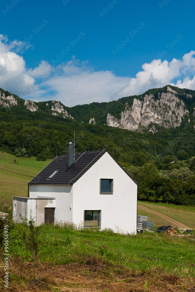House near rocks - Sulov, Slovakia