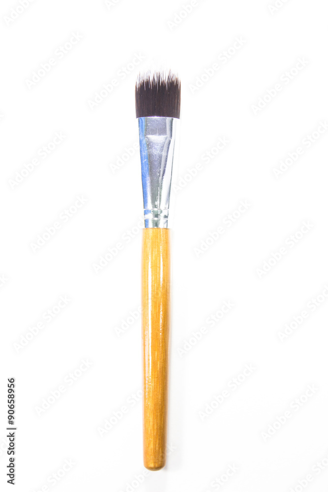 Fototapeta premium Makeup Brush on white background