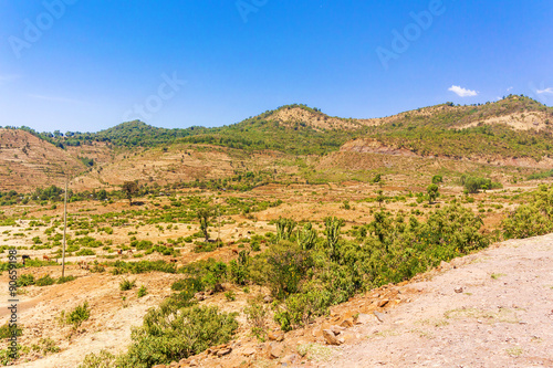 Landscape in Ethiopia