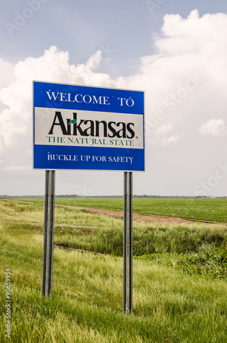 Arkansas Welcome Sign