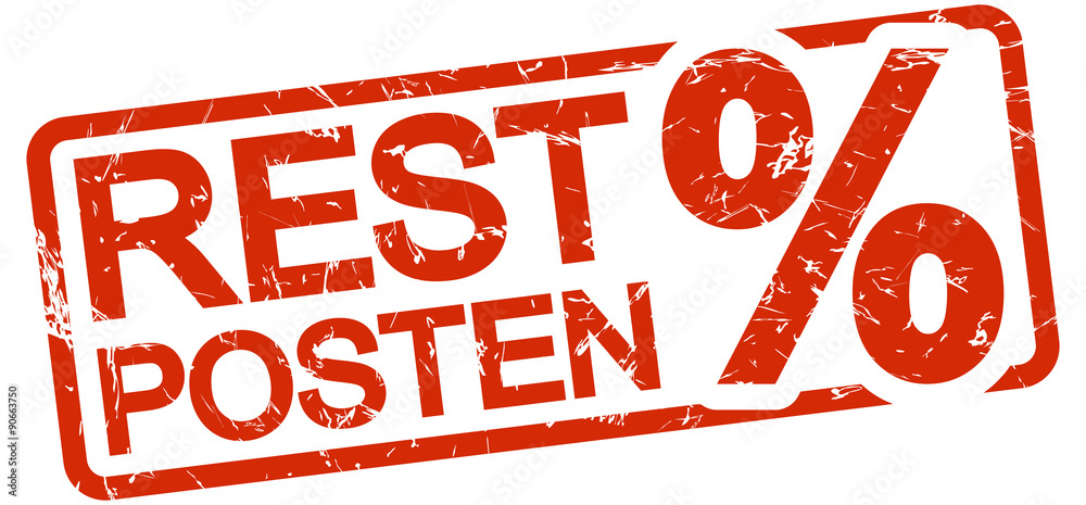 red stamp RESTPOSTEN